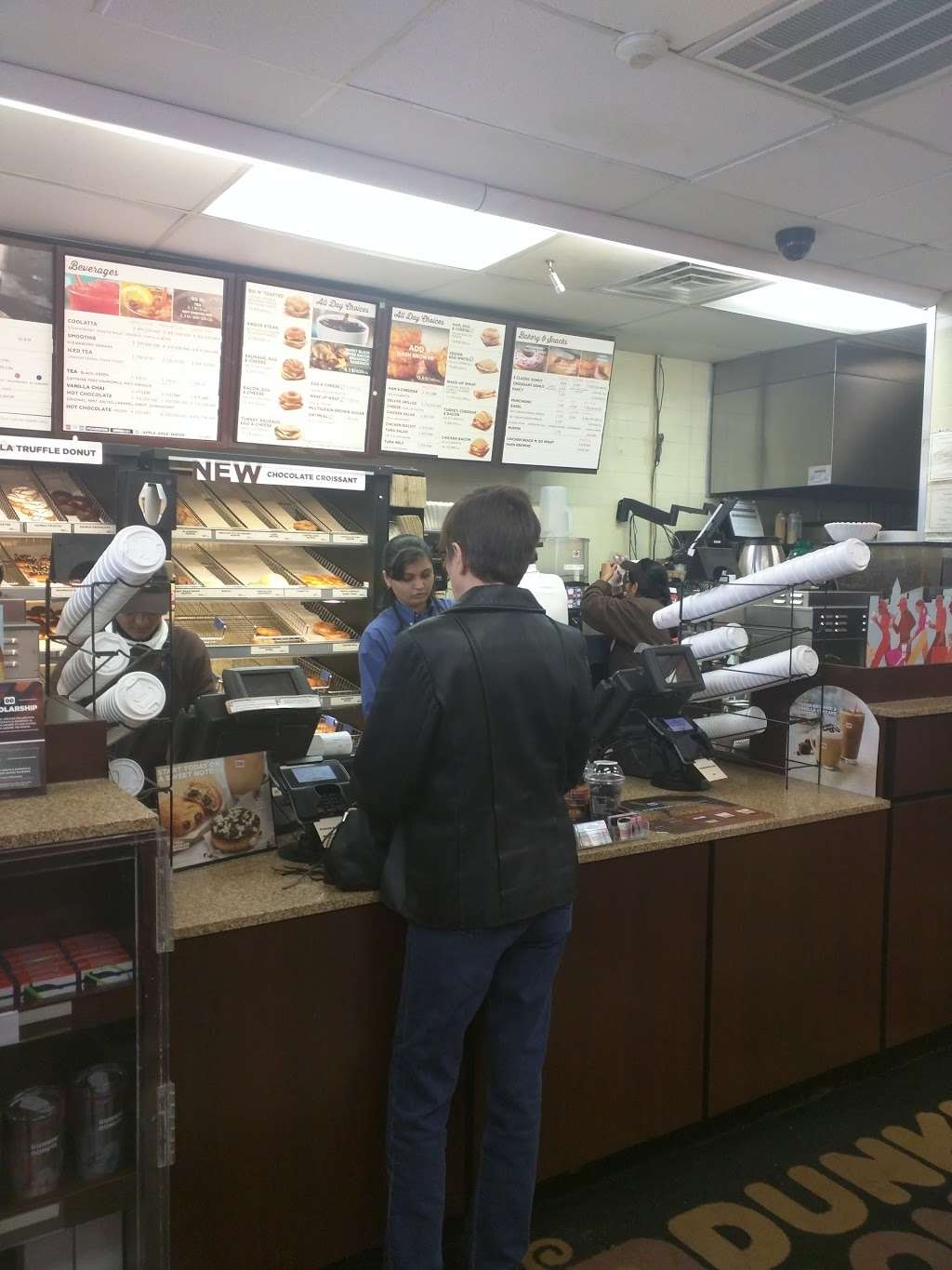 Dunkin Donuts | 308 Bristol Pike, Croydon, PA 19021, USA | Phone: (215) 785-4922