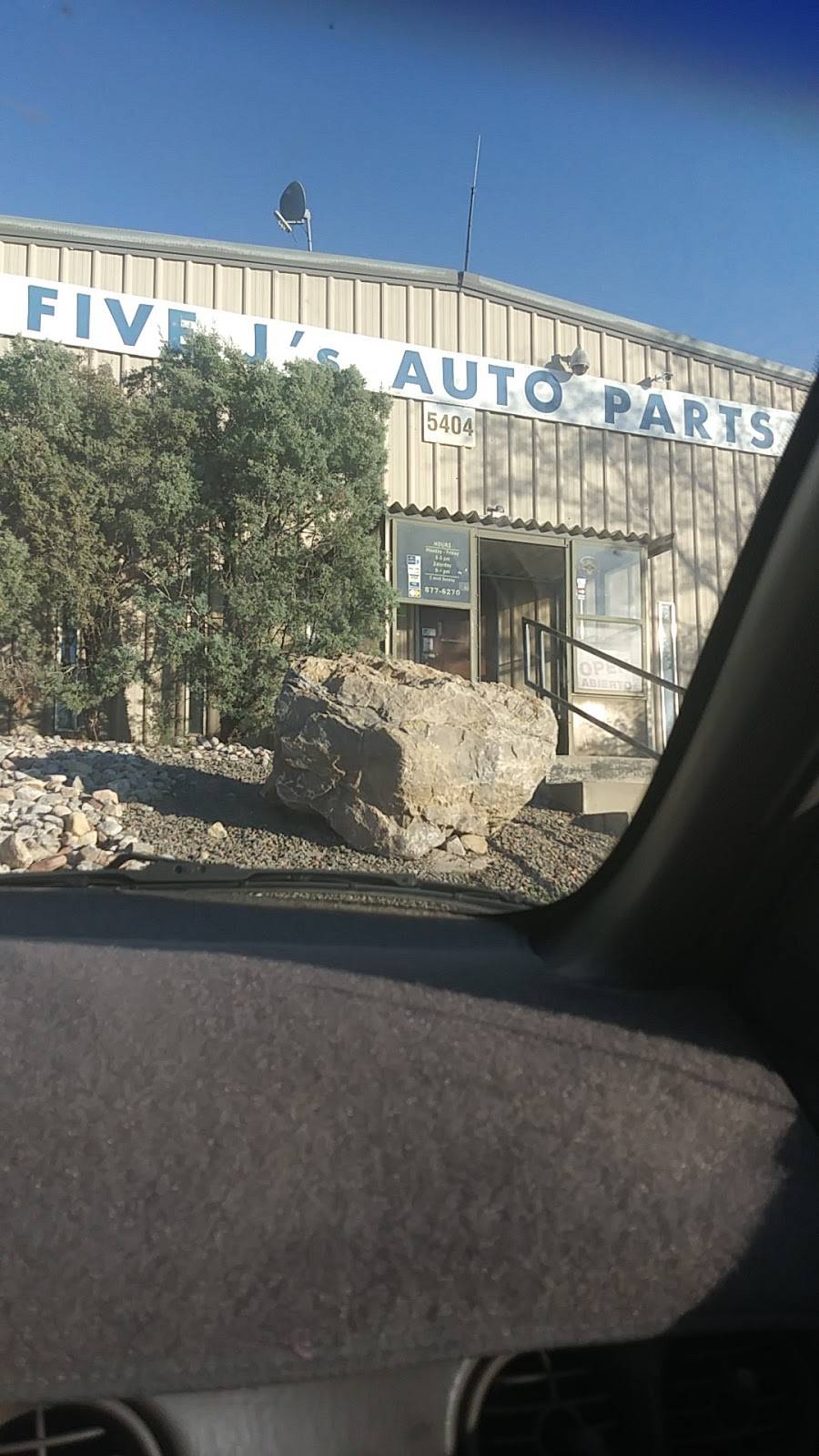 Five Js Auto Parts | 5404 Broadway Blvd SE, Albuquerque, NM 87105, USA | Phone: (505) 877-6270