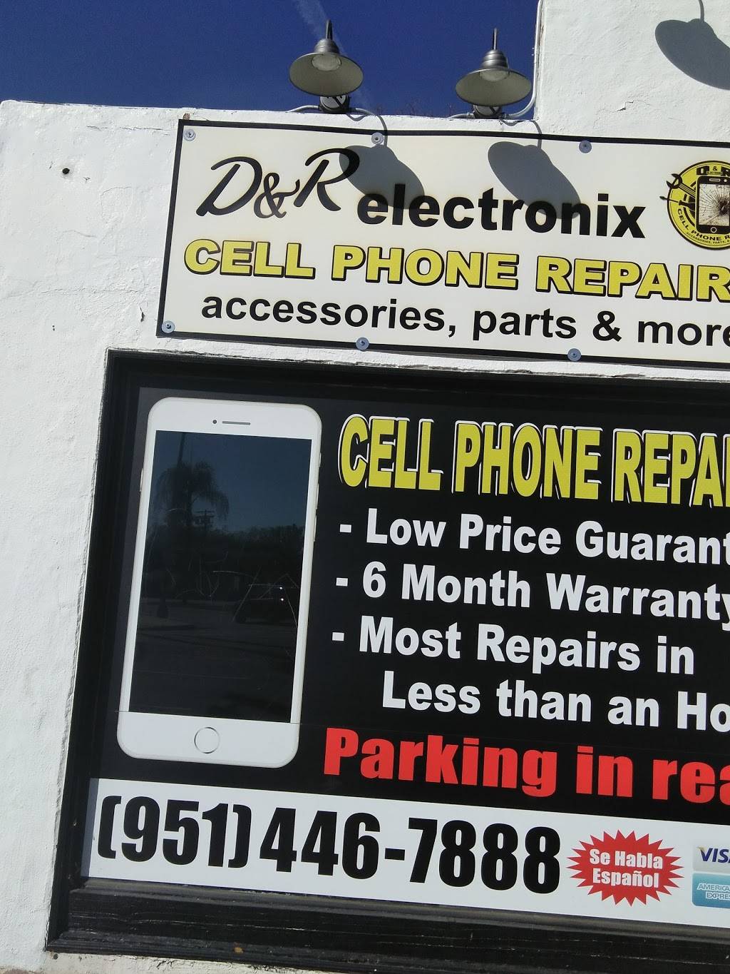 D & R Electronix Cell Phone Repairs iPhone Samsung - Riverside | 6639 Magnolia Ave, Riverside, CA 92506, USA | Phone: (951) 446-7888