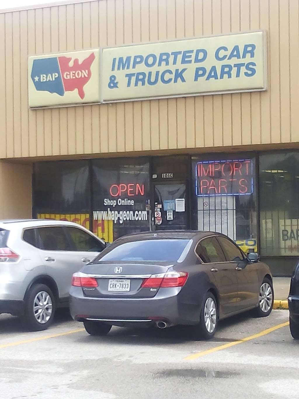 Bap-Geon Import Auto Parts | 5900 North Fwy #106c, Houston, TX 77076, USA | Phone: (713) 695-0315