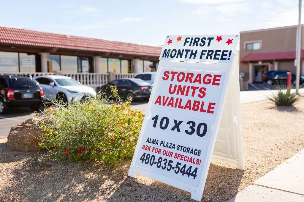 Alma Plaza Storage & Business Suites | 1533 N Alma School Rd #14, Mesa, AZ 85201, USA | Phone: (480) 835-5444