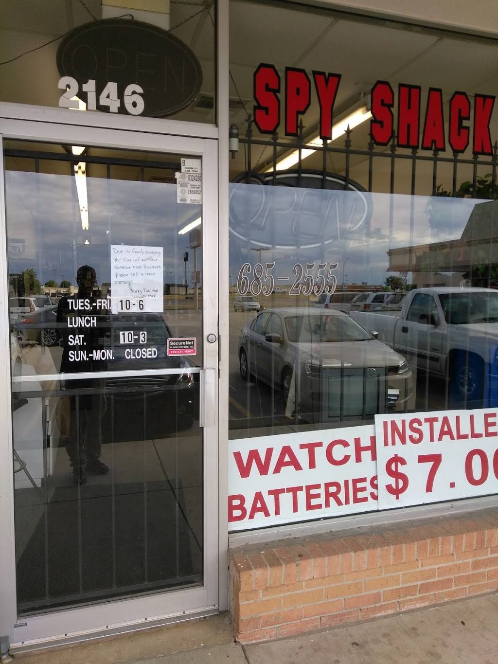 Spy Shack | 2146 W Interstate 240 Service Rd, Oklahoma City, OK 73159 | Phone: (405) 685-2555