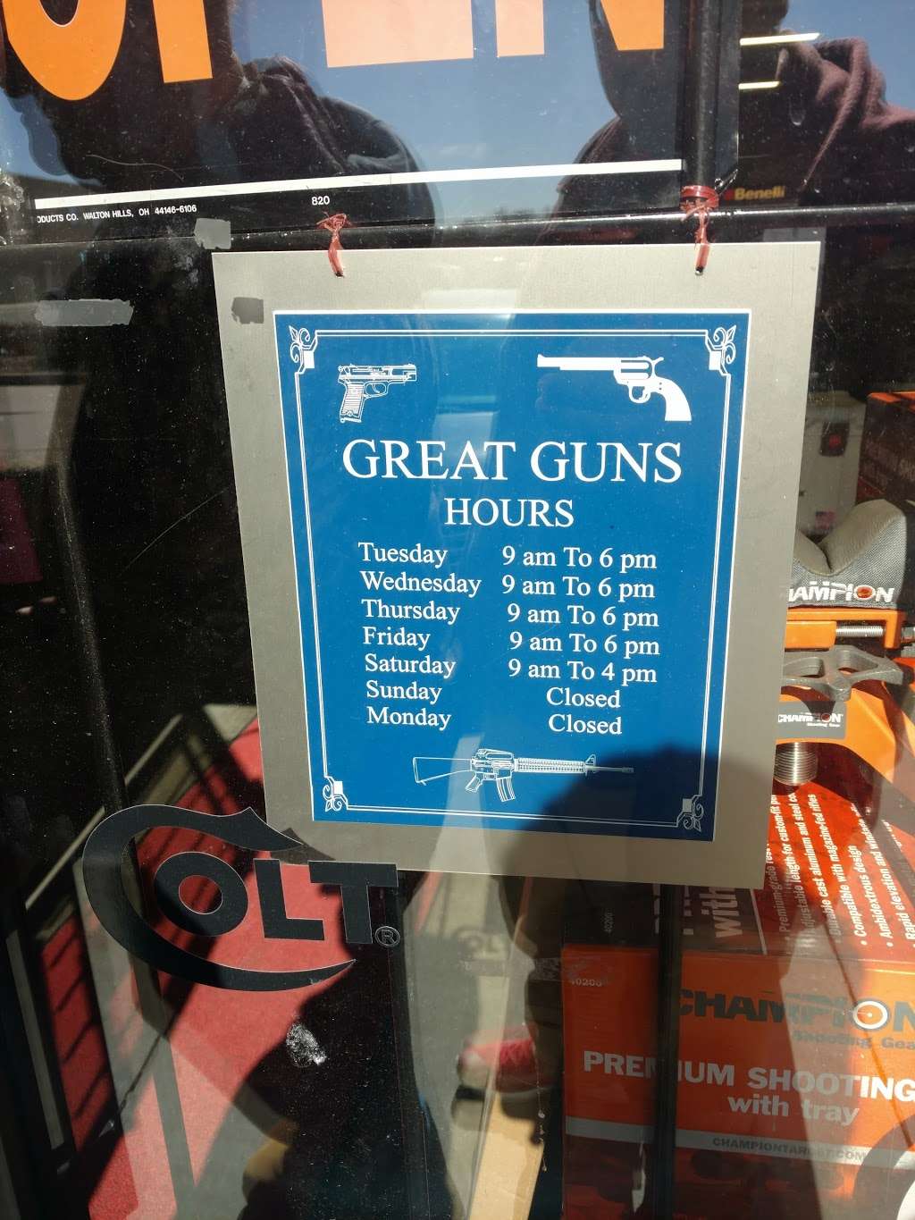 Great Guns | 1780 Church Rd, Liberty, MO 64068, USA | Phone: (816) 781-2323