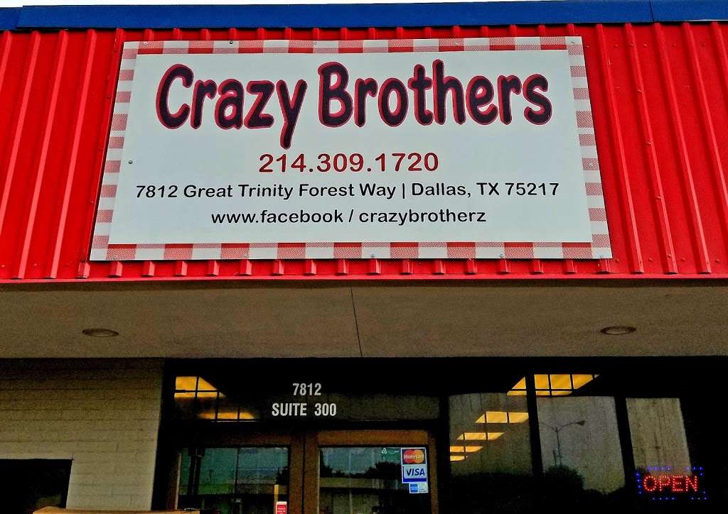 Crazy Brothers Breakfast, Lunch, and Dinner | 7812 S Great Trinity Forest Way, Dallas, TX 75217, USA | Phone: (214) 309-1720