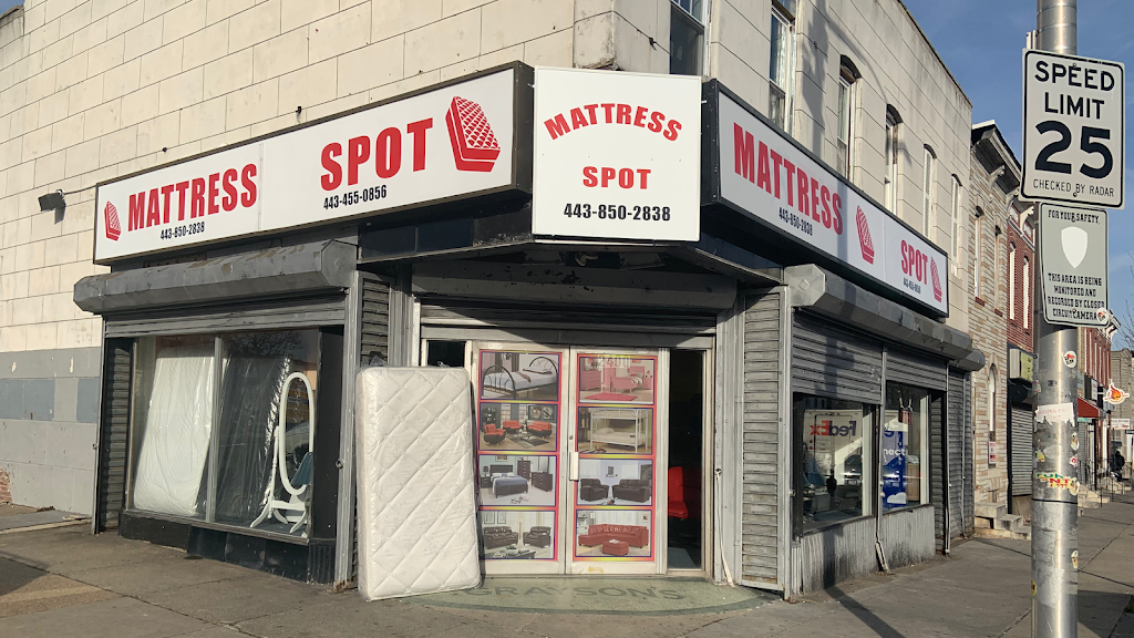 Mattress & spot | 2400 E Monument St, Baltimore, MD 21205, USA | Phone: (443) 455-0856