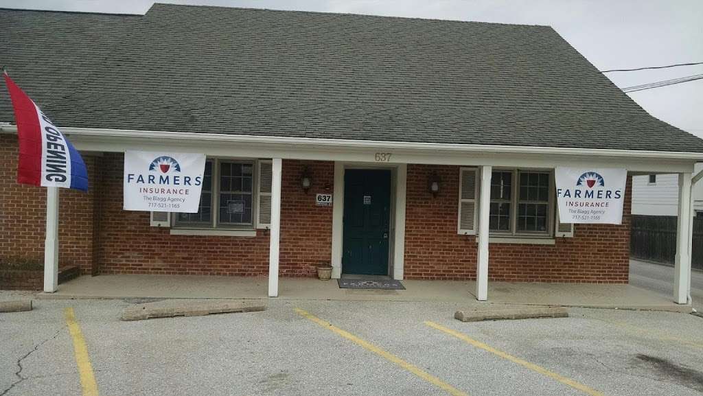 Farmers Insurance - The Blagg Agency LLC | 637 Frederick St, Hanover, PA 17331 | Phone: (717) 521-1165