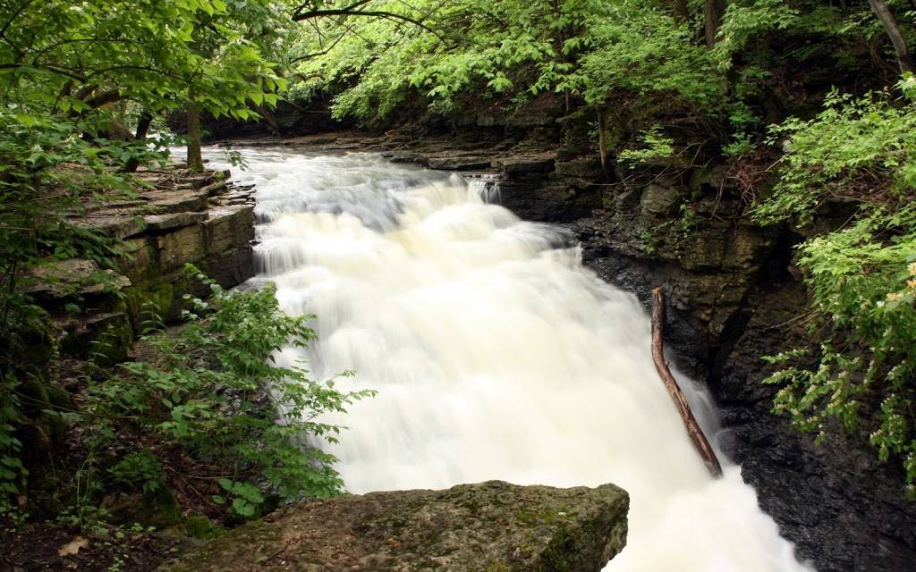 Indian Run Falls | 700 Shawan Falls Dr, Dublin, OH 43017, USA | Phone: (614) 410-4700