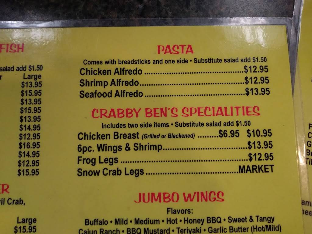 Crabby Bens Grill & Market | 6219 San Juan Ave, Jacksonville, FL 32210, USA | Phone: (904) 781-2013