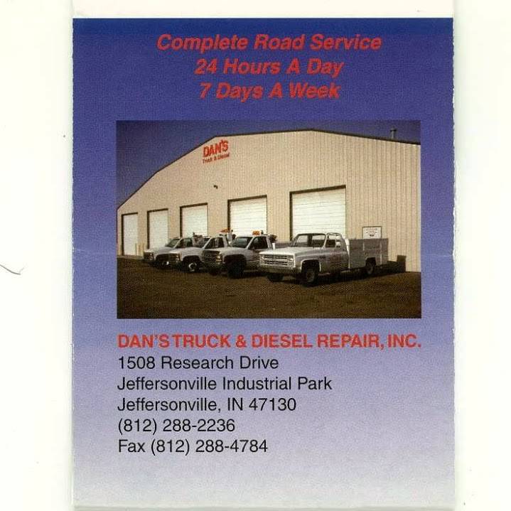 Dans Truck & Diesel Repair,Inc. | 1508 Research Drive Jeffersonville, IN 47130,United States | Phone: (812) 288-2236