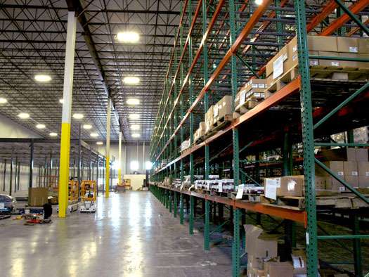 Warehouse Pallet Racks, Shelving, and Supplies