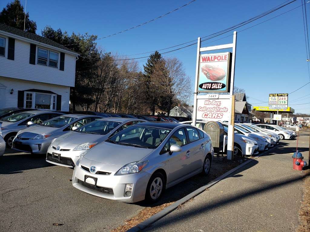 1A Auto Sales | 1449 Main St, Walpole, MA 02081, USA | Phone: (855) 697-7487