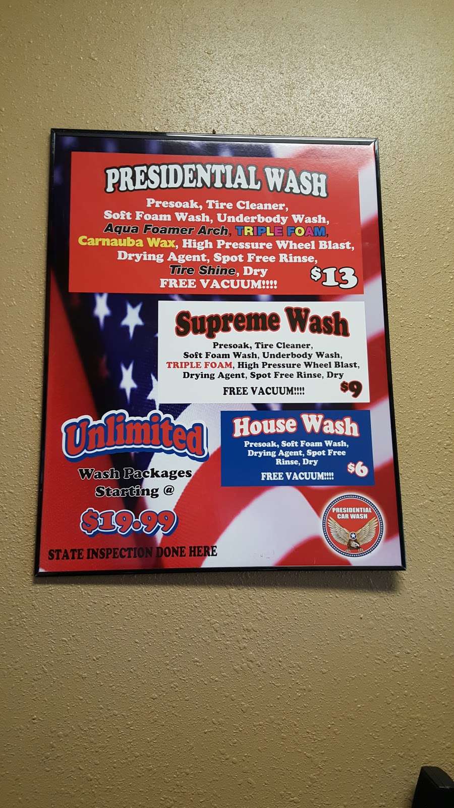 Presidential Carwash | 2858 Treaschwig Rd, Houston, TX 77073, USA | Phone: (281) 645-8038