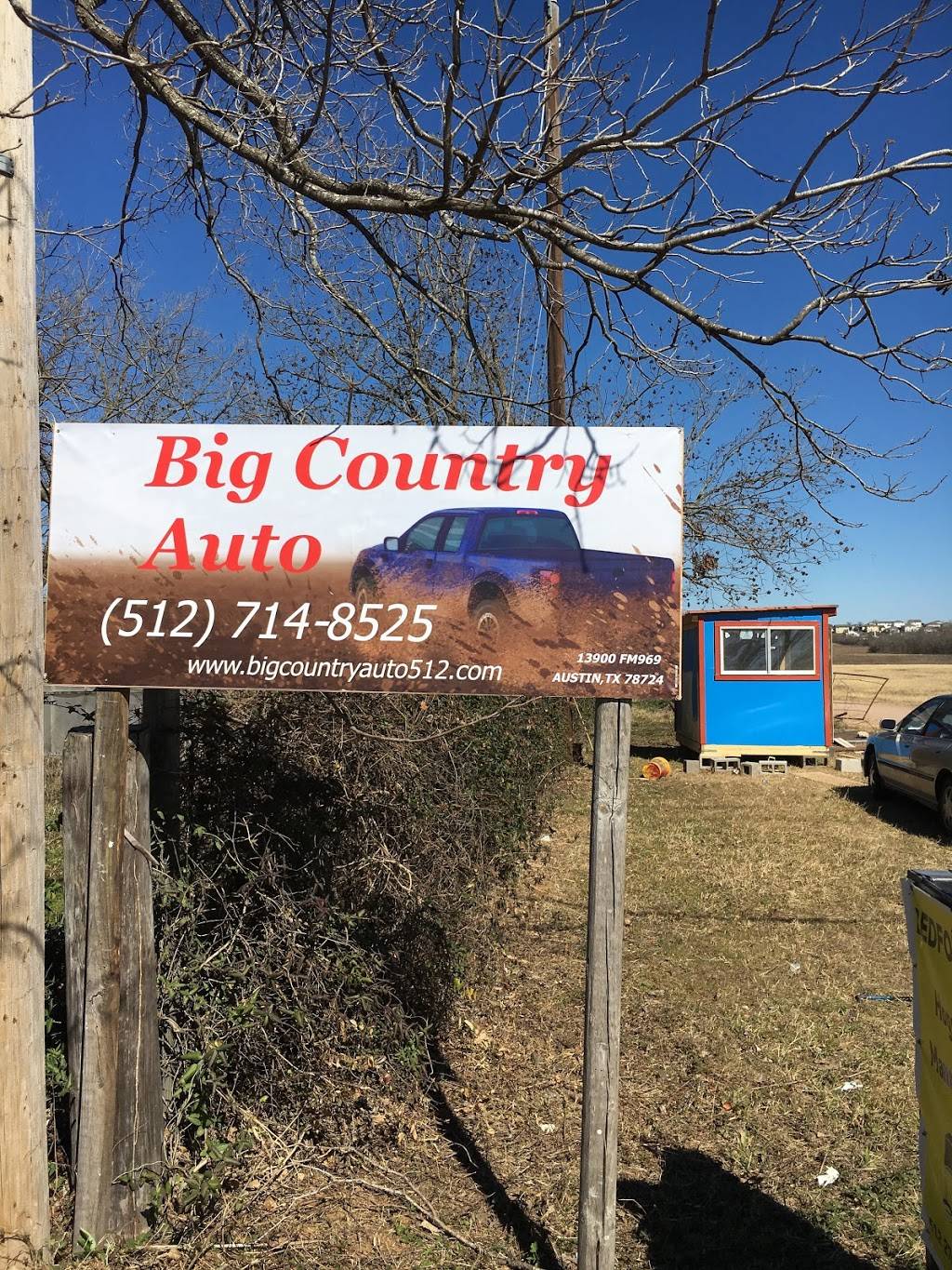 Big Country Auto | 13900 FM 969, Austin, TX 78724, USA | Phone: (512) 253-3790