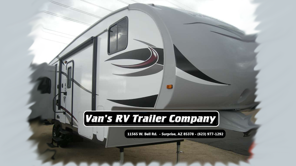 Vans RV Trailer Company | 11565 W Bell Rd, Surprise, AZ 85378, USA | Phone: (623) 977-1292