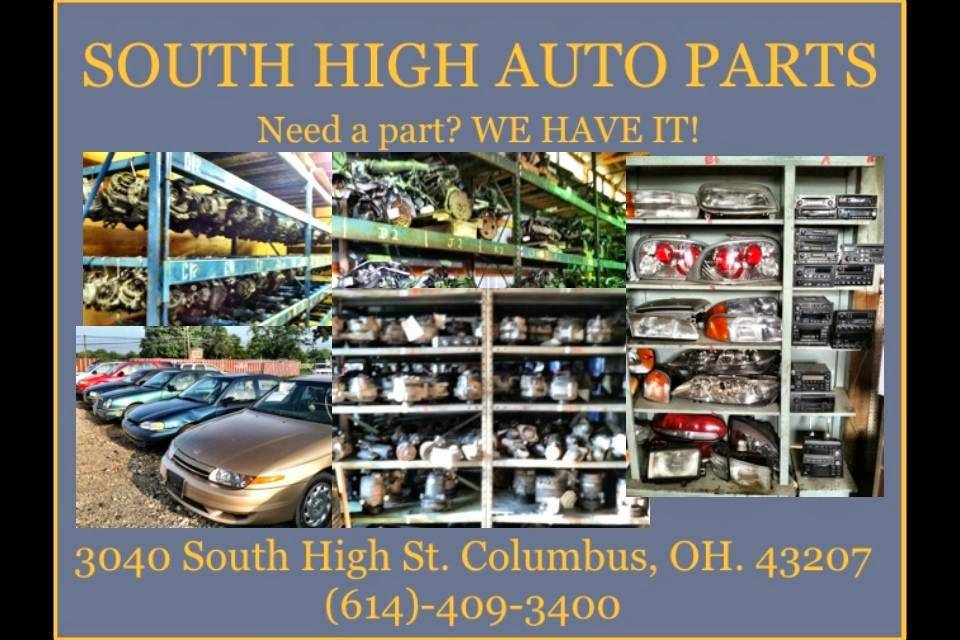 South High Auto Parts | 3040 S High St, Columbus, OH 43207, USA | Phone: (614) 409-3400