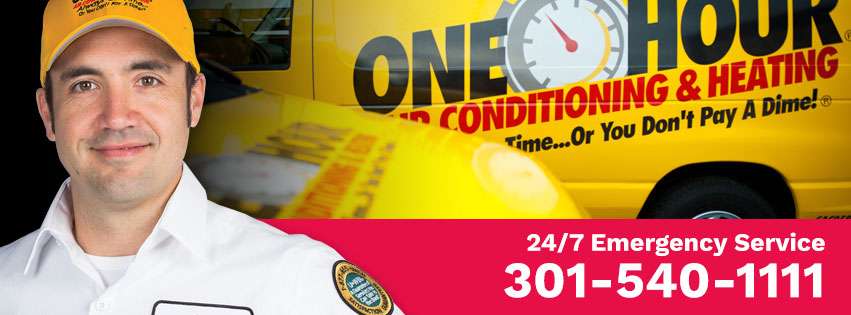 One Hour Air Conditioning & Heating | 2702 Back Acre Cir, Mt Airy, MD 21771, USA | Phone: (301) 540-1111