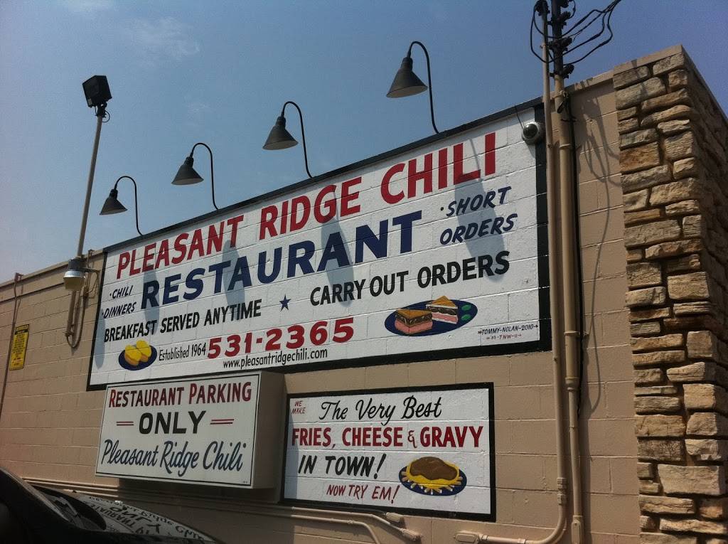 Pleasant Ridge Chili Restaurant | 6032 Montgomery Rd, Cincinnati, OH 45213, USA | Phone: (513) 531-2365