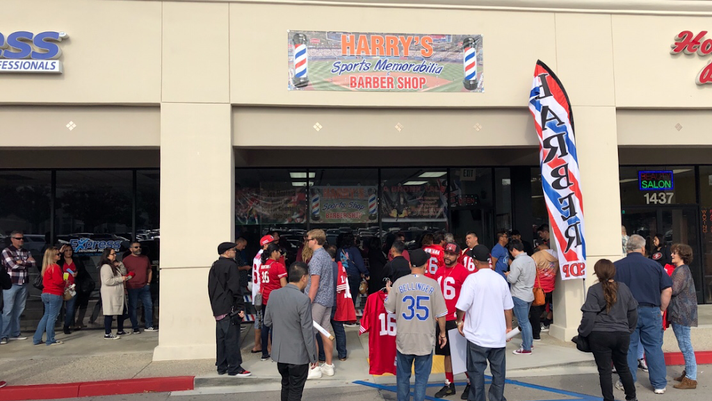 Harrys Sports Memorabilia & Barber Shop | 1435 N Montebello Blvd, Montebello, CA 90640, USA | Phone: (562) 484-1697