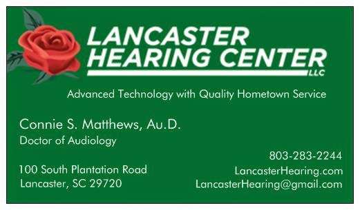 Lancaster Hearing Center, LLC | 1101 W Meeting St, Lancaster, SC 29720, USA | Phone: (803) 283-2244