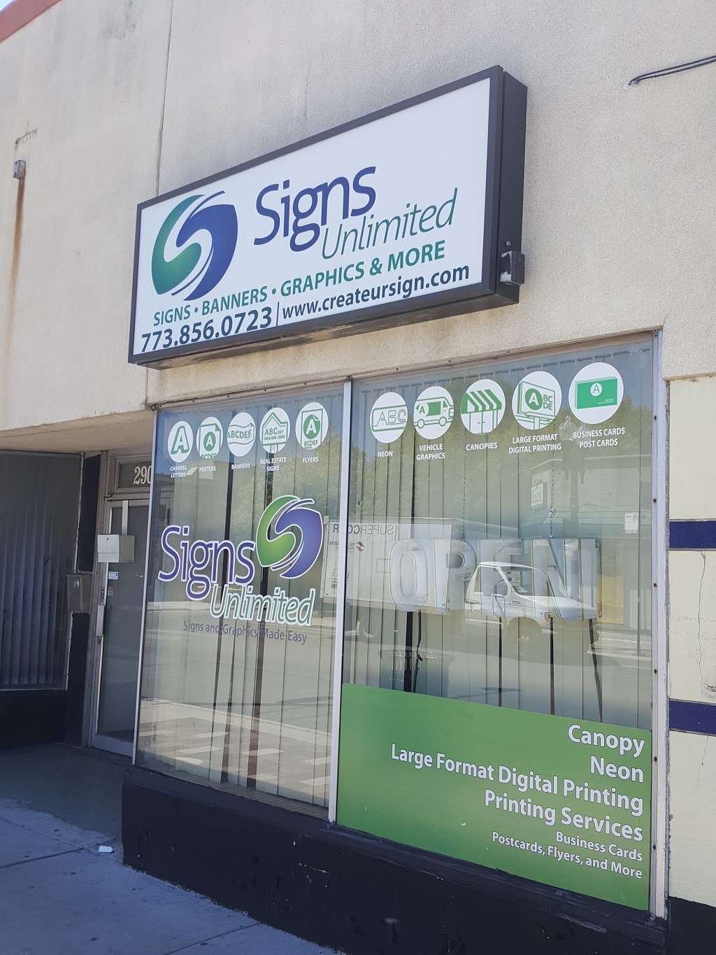 Signs Unlimited | 2905 W Devon Ave, Chicago, IL 60659, USA | Phone: (773) 856-0723