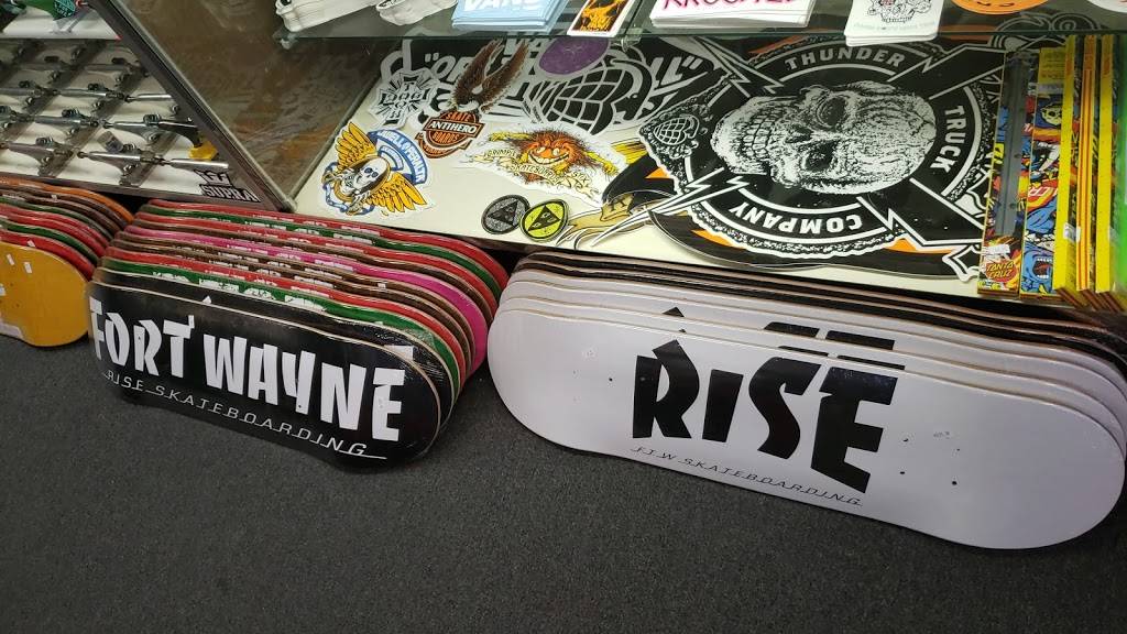 Rise Skateboard Shop | 1507 Spy Run Ave, Fort Wayne, IN 46805, USA | Phone: (260) 420-2178