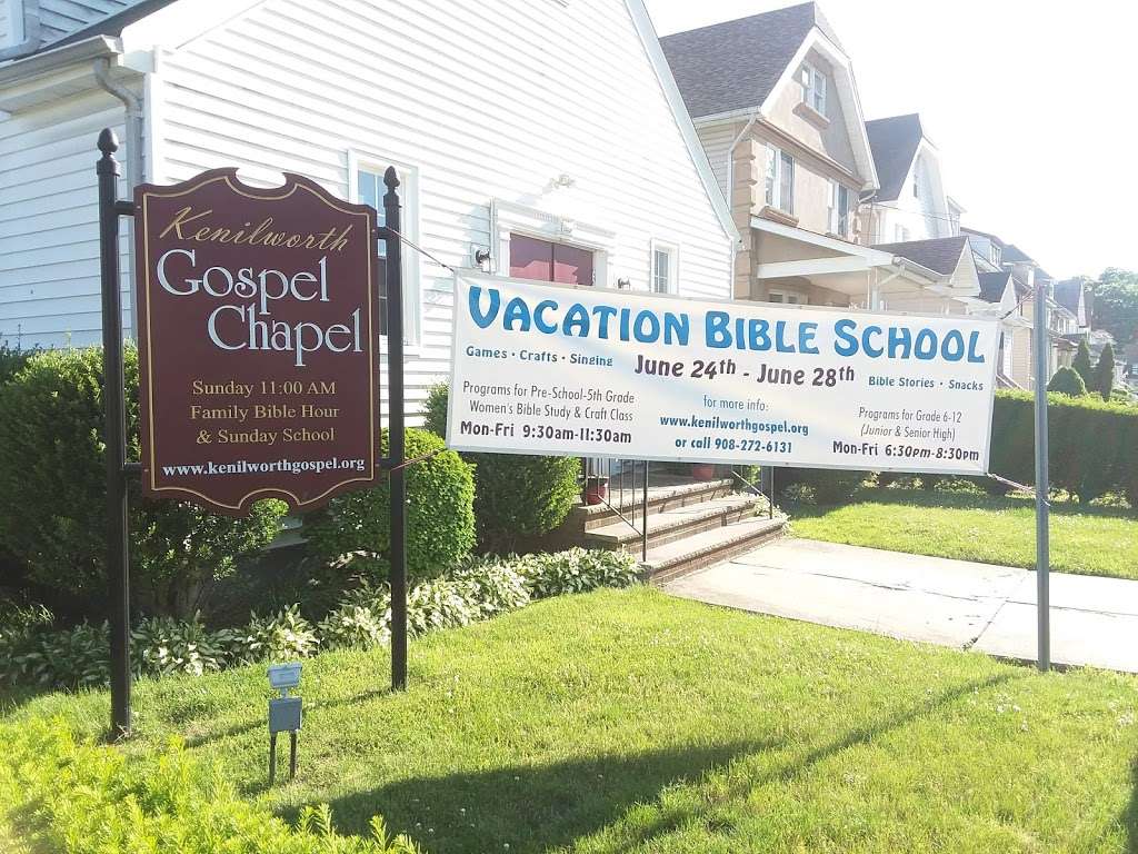 Kenilworth Gospel Chapel | 557 Newark Ave, Kenilworth, NJ 07033, USA | Phone: (908) 272-6131