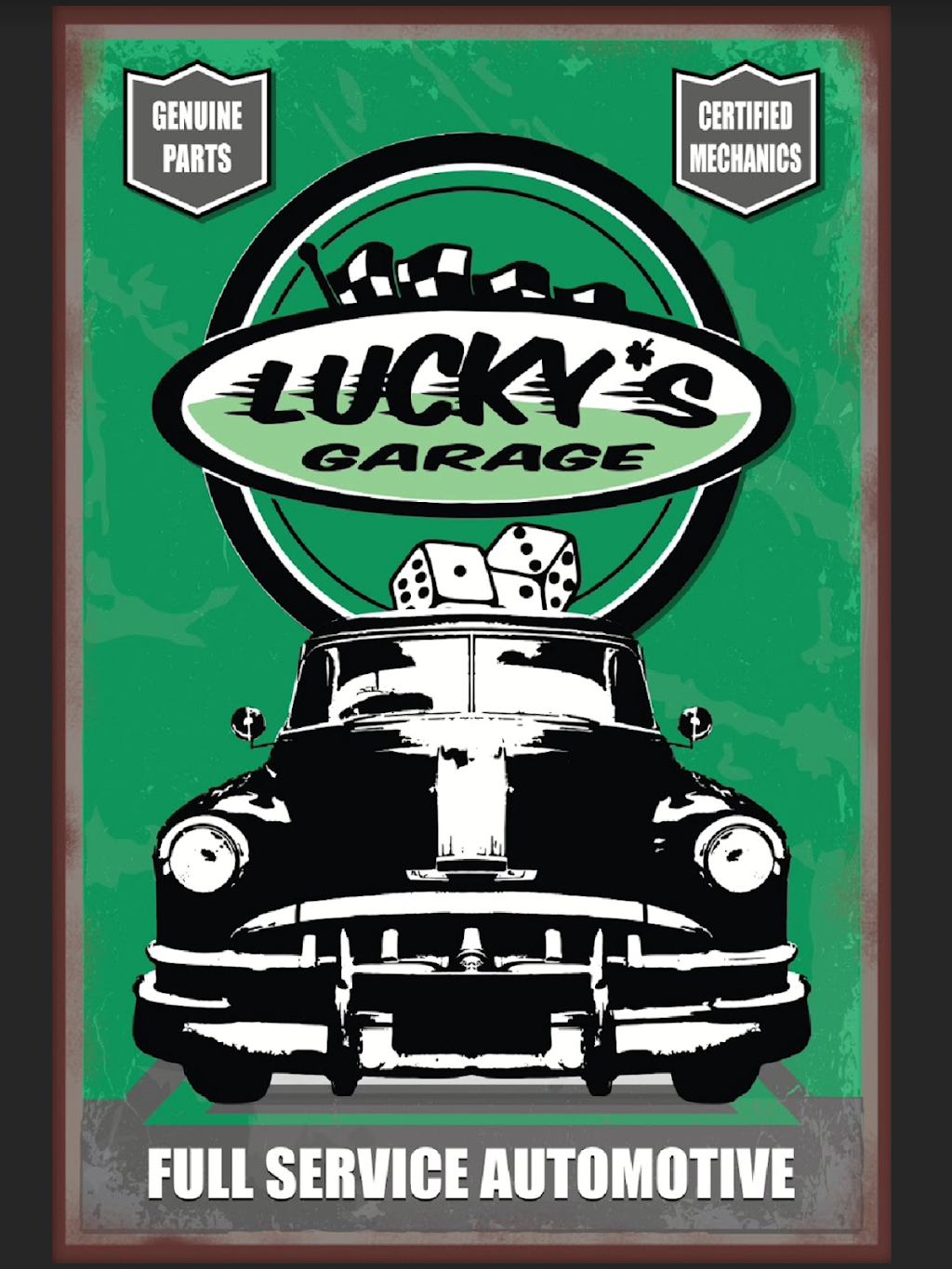 Luckys Garage | 18975 Marbach Ln, San Antonio, TX 78266, USA | Phone: (210) 966-5100