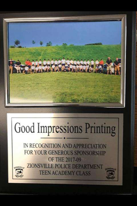 Good Impressions Printing | 170 W Hawthorne St, Zionsville, IN 46077, USA | Phone: (317) 873-6809