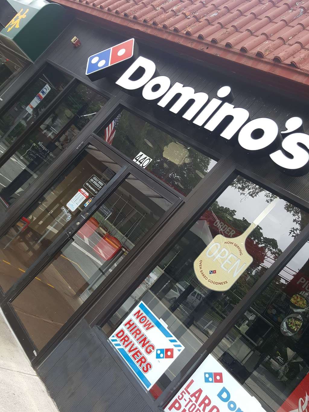 Dominos Pizza | 440 Broad Ave, Leonia, NJ 07605, USA | Phone: (201) 944-9199