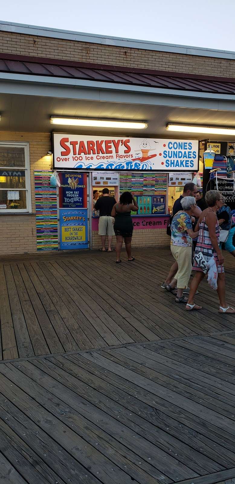 Starkeys Ice Cream | 13 Wilmington Ave, Rehoboth Beach, DE 19971, USA | Phone: (302) 227-3382