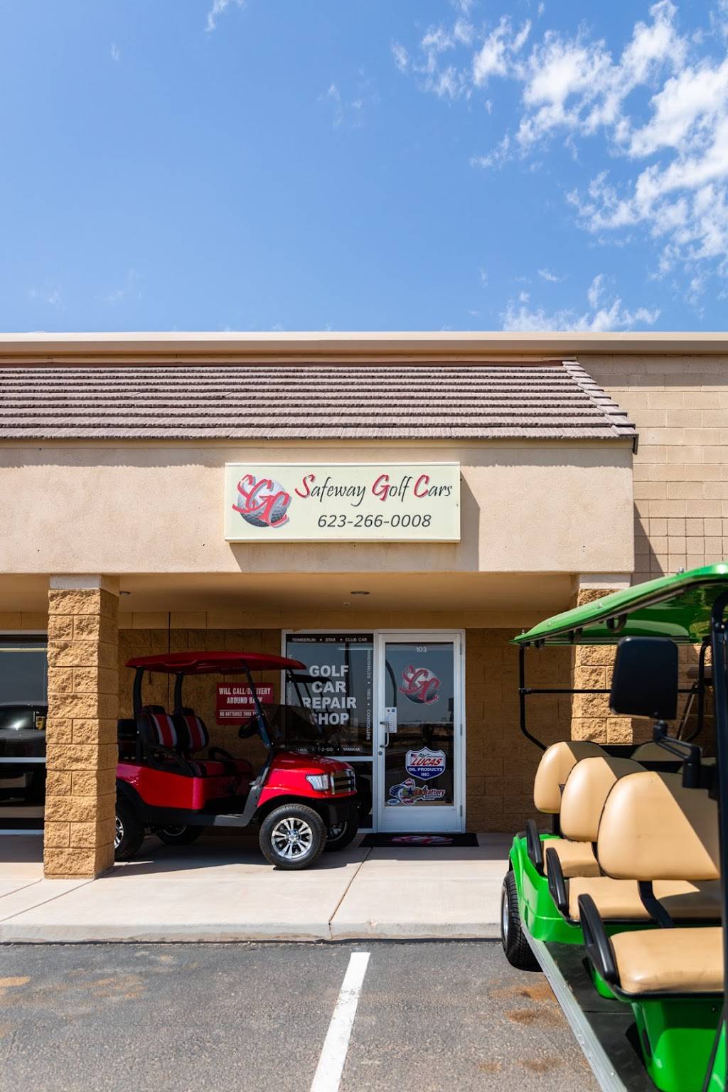 Safeway Golf Cars LLC | 8628 N Dysart Rd #103, El Mirage, AZ 85335, USA | Phone: (623) 266-0008