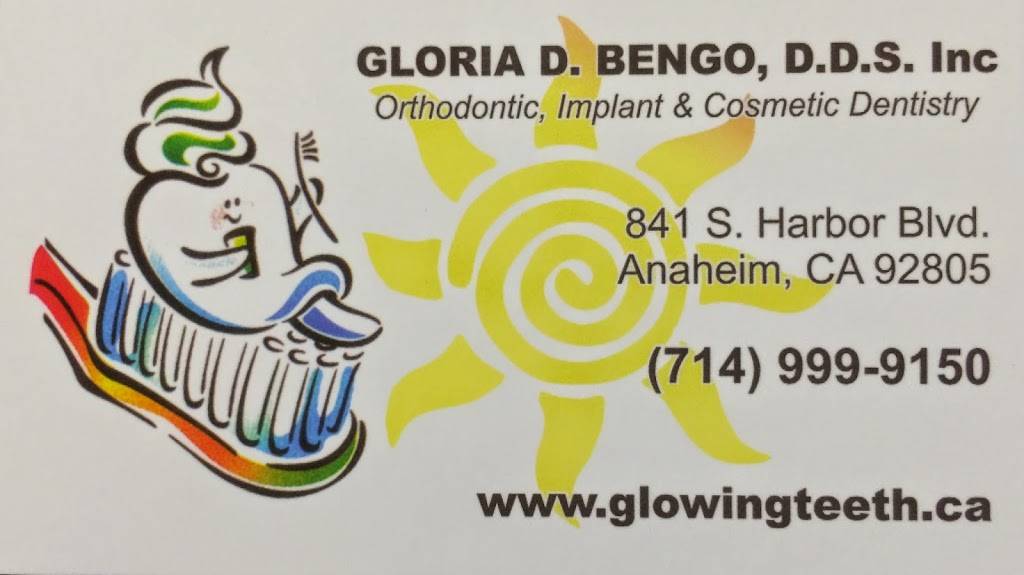 Gloria D Bengo DDS Inc. | 841 S Harbor Blvd, Anaheim, CA 92805, USA | Phone: (714) 999-9150