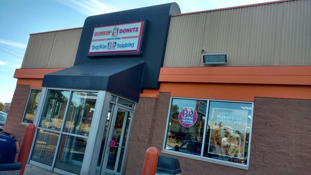Dunkin Donuts - cafe  | Photo 3 of 10 | Address: 649 N Independence Blvd, Romeoville, IL 60446, USA | Phone: (815) 293-2894
