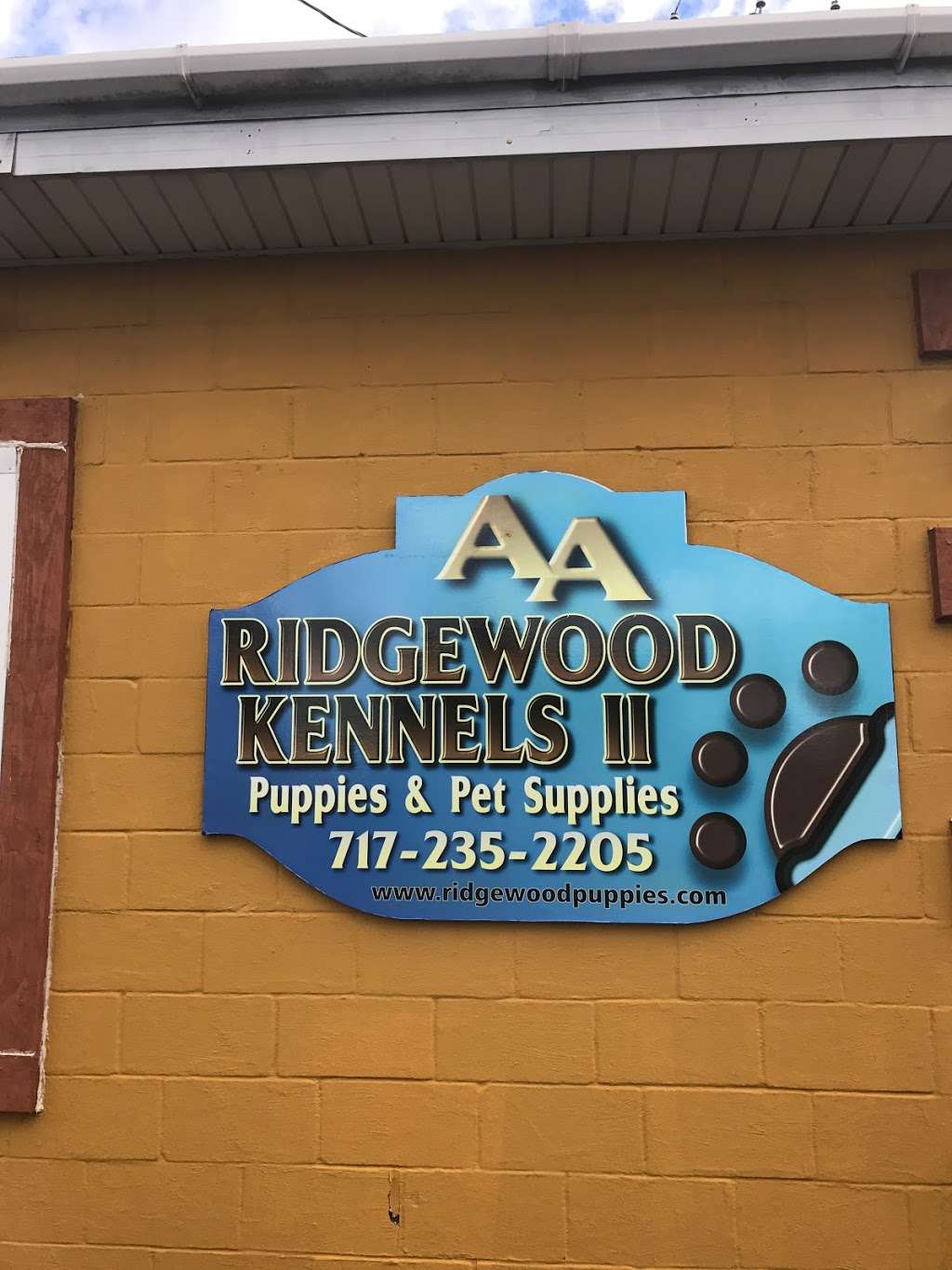 AA Ridgewood Kennels II, LLC | 11 E Tolna Rd, Shrewsbury, PA 17361, USA | Phone: (717) 235-2205