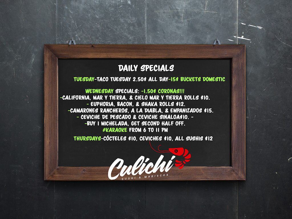 Culichi: Sushi & Mariscos | 3017 Wilson Rd, Bakersfield, CA 93304, USA | Phone: (661) 885-7053