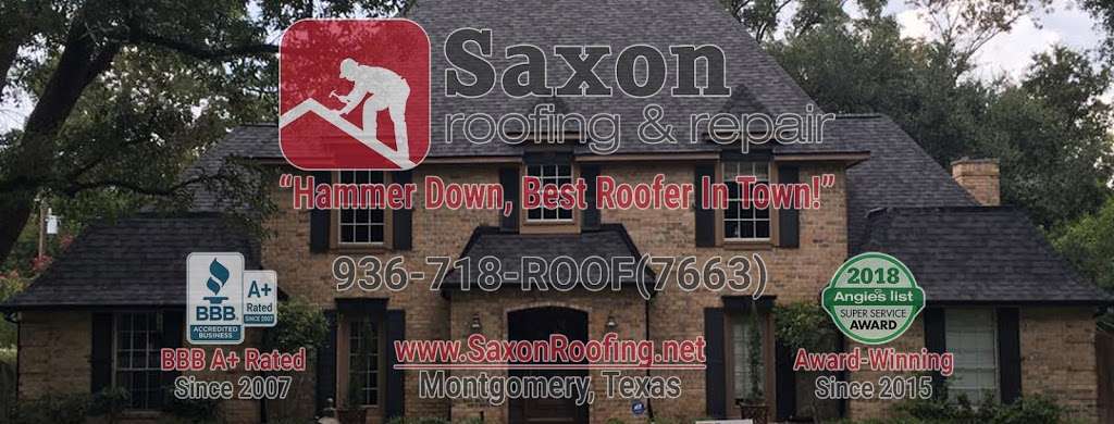 Saxon Roofing and Repair | 232 Lake View Cir, Montgomery, TX 77356, USA | Phone: (936) 718-7663