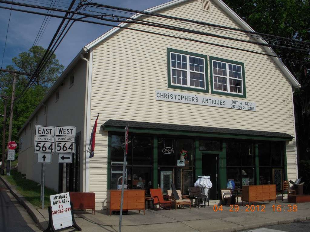 Christophers Antiques | 8521 Chestnut Ave, Bowie, MD 20715 | Phone: (301) 262-1299