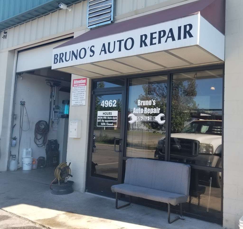 Bruno Auto Repair | 4962 Commerce Dr, Fredericksburg, VA 22408, USA | Phone: (571) 263-1181