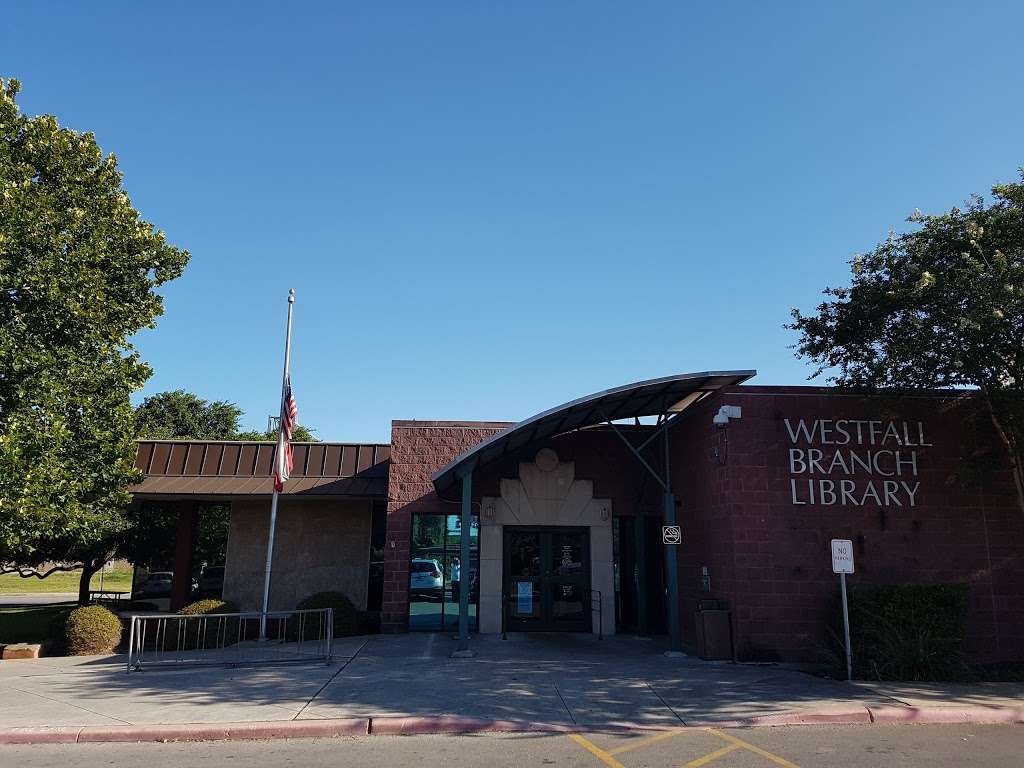 Westfall Library | 6111 Rosedale Ct, San Antonio, TX 78201, USA | Phone: (210) 207-9220