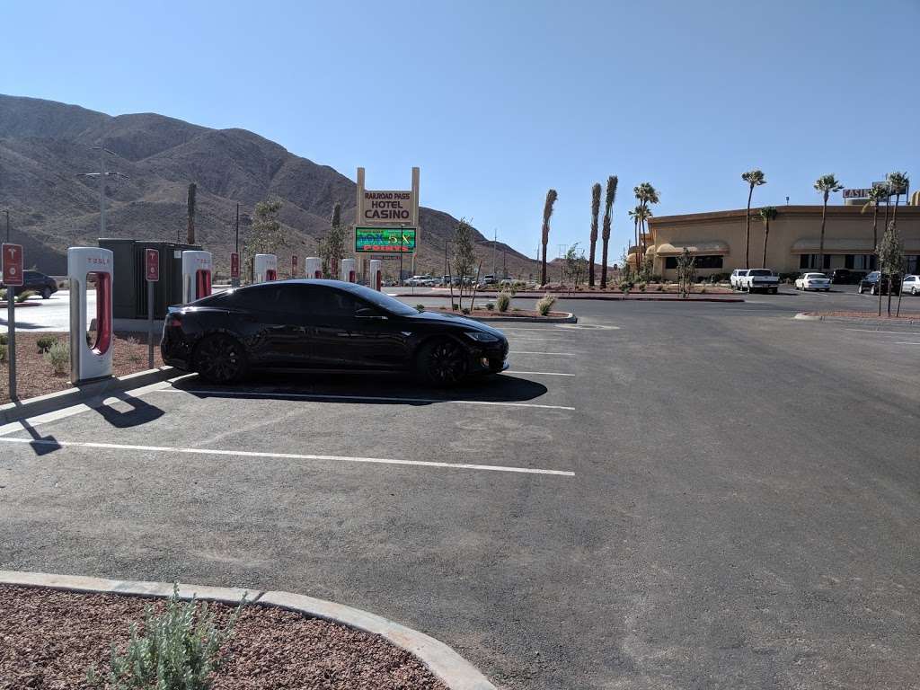 Railroad Pass Travel Center Tesla Supercharger | 2820 S Boulder Hwy, Henderson, NV 89002