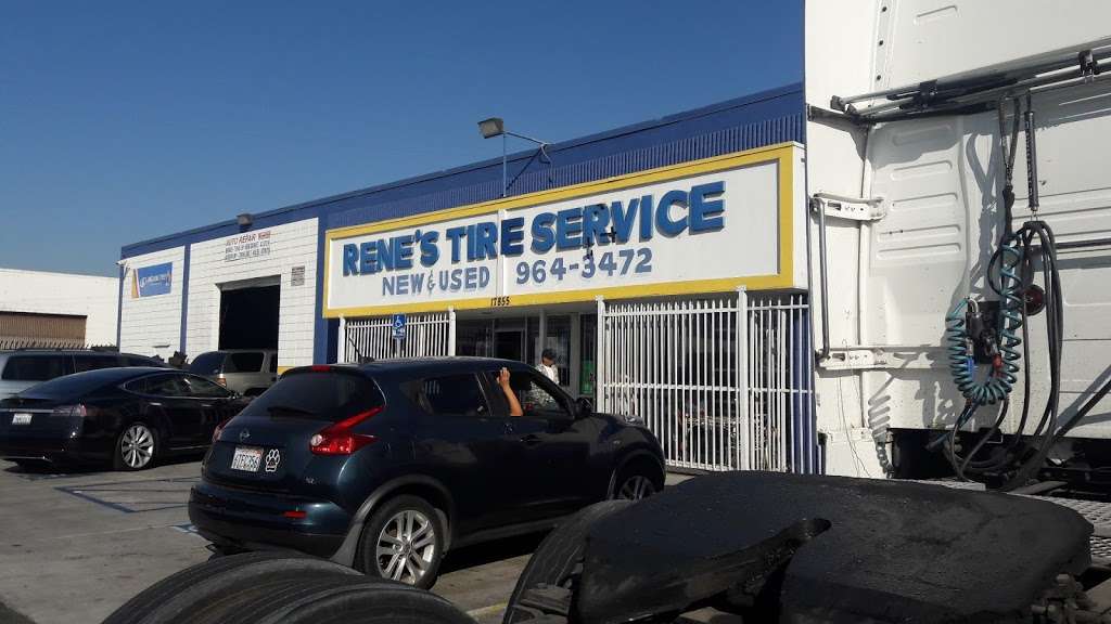 Renes Tire Services | 17855 Valley Blvd, La Puente, CA 91744, USA | Phone: (626) 964-3472