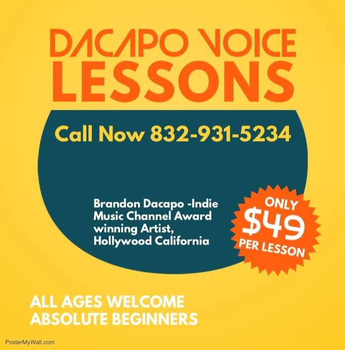 Dacapo Voice Lessons | 3831 W Fuqua St, Houston, TX 77045 | Phone: (832) 931-5234