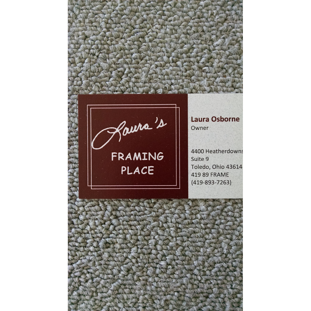 Lauras Framing Place & Gallery | 4400 Heatherdowns Blvd #9, Toledo, OH 43614 | Phone: (419) 893-7263