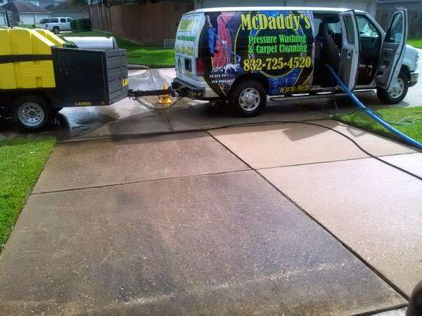 Pearland Pressure Washing & Carpet Cleaning Service McDaddys | 2201 Appian Way, Pearland, TX 77584, USA | Phone: (832) 725-4520
