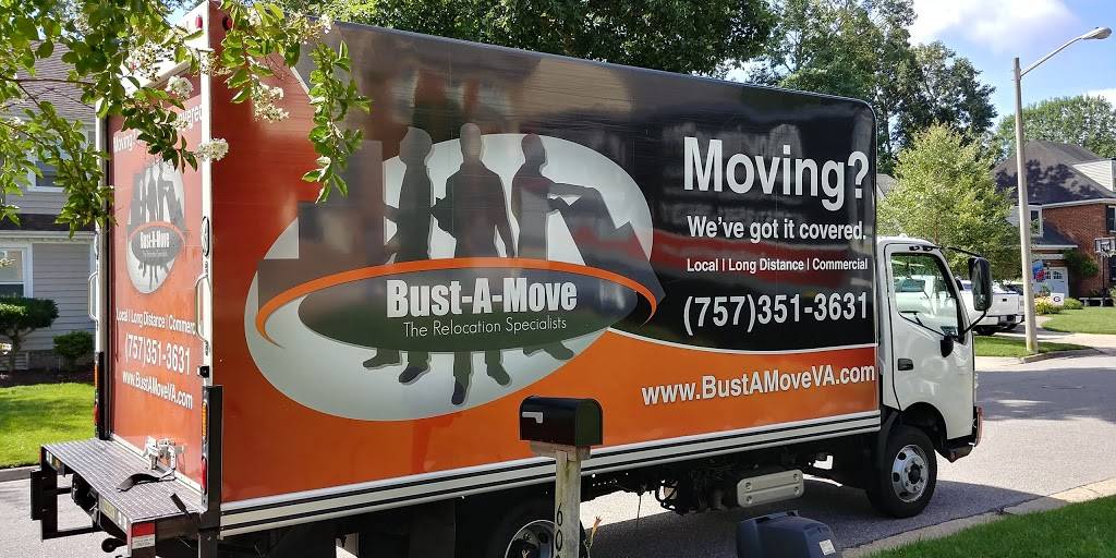 Bust-A-Move, LLC - Moving, Storage & Junk Removal | 2500 Encounter Ct, Virginia Beach, VA 23453, USA | Phone: (757) 351-3631