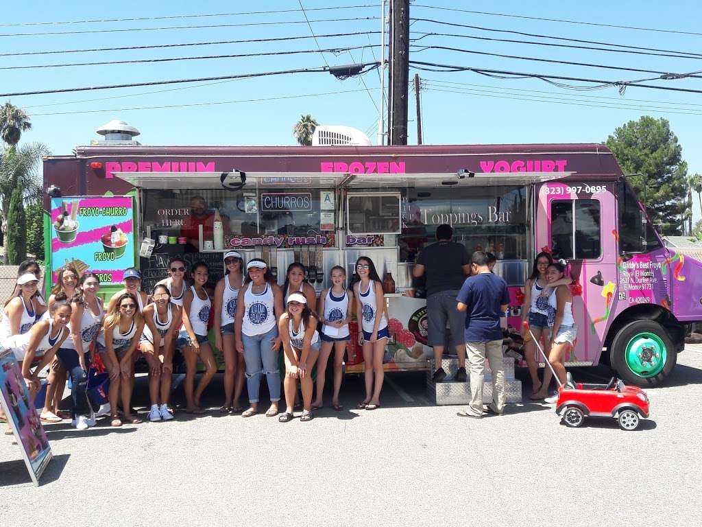 Daddys Best Froyo Truck | 1223 E 6th St, Ontario, CA 91764, USA | Phone: (323) 997-0895