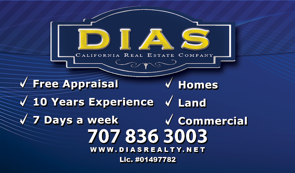 Dias Realty | 5101 Amberwood Cir, Fairfield, CA 94534, USA | Phone: (707) 836-3003