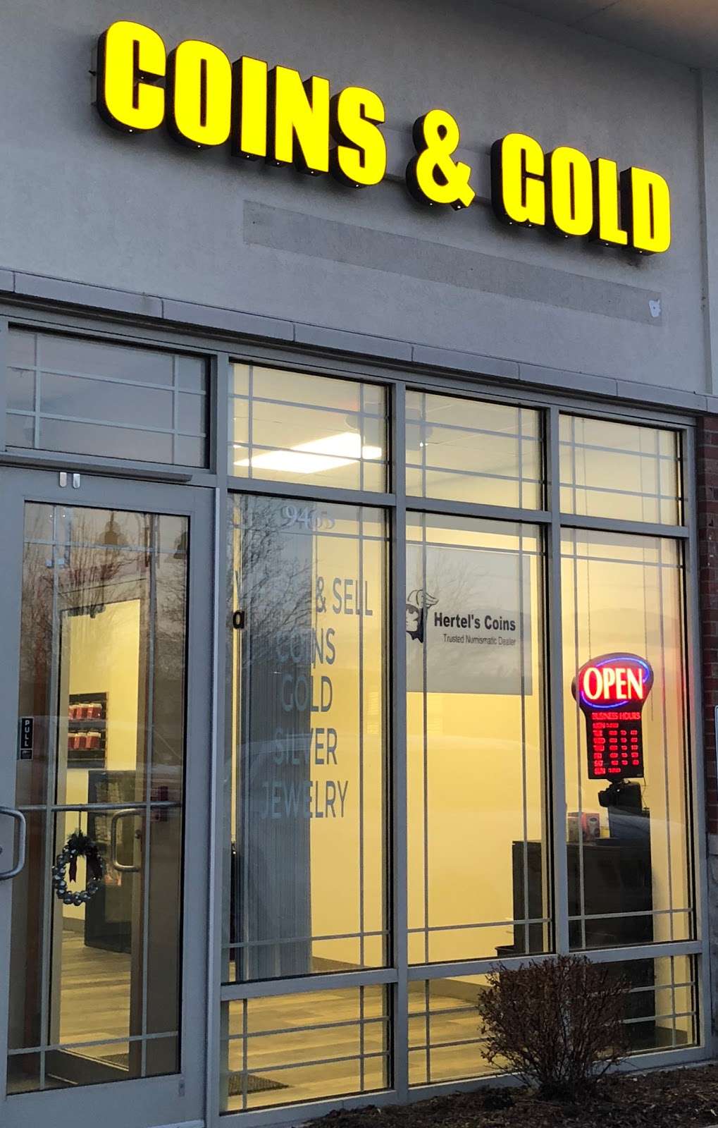 Hertels Gold & Coin Shop | 9465 Ackman Rd, Lake in the Hills, IL 60156 | Phone: (847) 515-5922