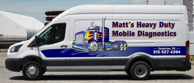 Matts Heavy Duty Mobile Diagnostics and Truck Repair | 111 Old Mill Rd, Sellersville, PA 18960, USA | Phone: (215) 527-4394