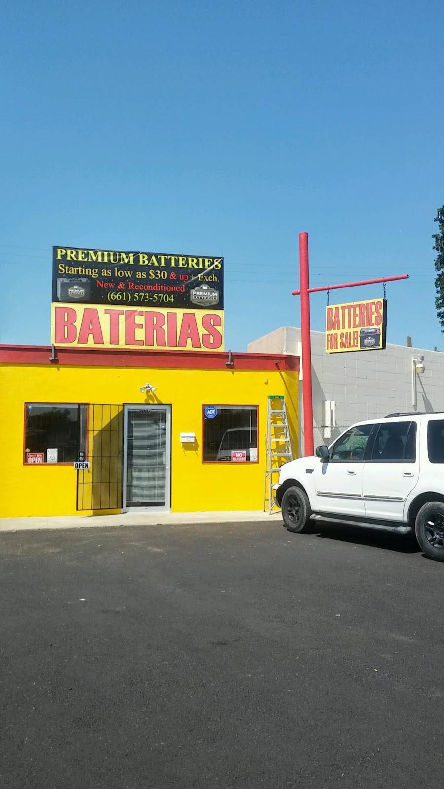 PREMIUM BATTERIES | 2007 S Chester Ave, Bakersfield, CA 93304, USA | Phone: (661) 573-5704